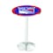 Holland Bar Stool Co 42" Chrome New York Rangers Pub Table L214C4228NYRang - alternate 1